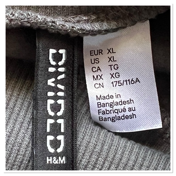 Divided H & M Cropped Women’s Sweater Sz XL NWT - Picture 6 of 10